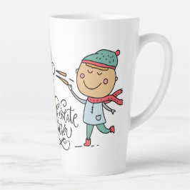 ホットチョコレート天気 カフェラテマグ