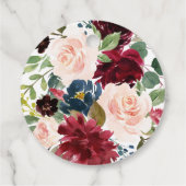 ホットチョコレート爆弾のメッセージカード手順 フェイバータグ (裏面)