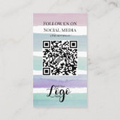 ホットチョコレート爆弾の指示審査請求 名刺 (裏面)