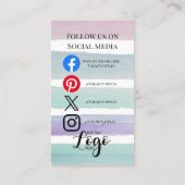 ホットチョコレート爆弾の指示審査請求 名刺 (裏面)