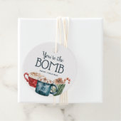 ホットチョコレート爆弾ギフトラベル フェイバータグ (インサイチュ)