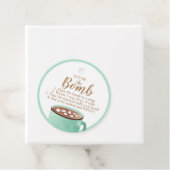 ホットチョコレート爆弾ラベルあなたは爆弾ココア フェイバータグ (インサイチュ)