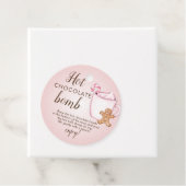 ホットチョコレート爆弾ラベル フェイバータグ (インサイチュ)