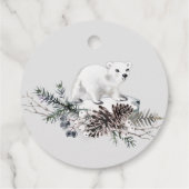 ホットチョコレート爆弾ラベル。冬の熱いココア爆弾ファボ フェイバータグ (裏面)