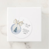 ホットチョコレート爆弾ラベル。冬ホットココア爆弾 フェイバータグ (インサイチュ)