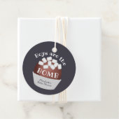 ホットチョコレート爆弾少年ベビーシャワーメッセージカード フェイバータグ (インサイチュ)