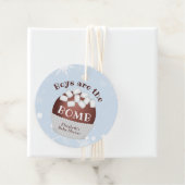 ホットチョコレート爆弾少年ベビーシャワーメッセージカード フェイバータグ (インサイチュ)