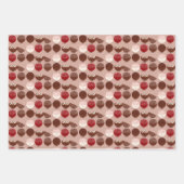 ホットチョコレート爆弾食品 ラッピングペーパーシート (正面)