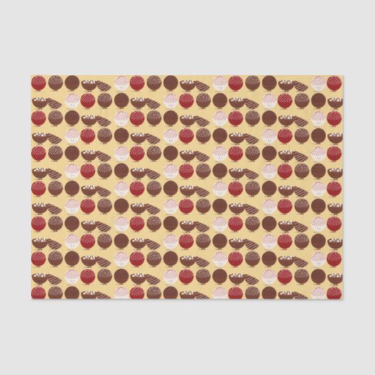 ホットチョコレート爆弾食品 薄葉紙 (正面)