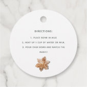 ホットチョコレート爆弾 フェイバータグ (裏面)