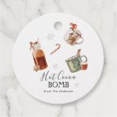 ホットチョコレート爆弾 フェイバータグ (正面)