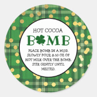 ホットチョコレート爆弾St patricksココア爆弾