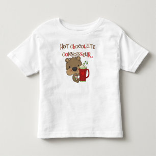 ホットチョコレート目利きボーイベア トドラーTシャツ