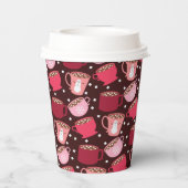 ホットチョコレート紙カップ 紙コップ (裏面)