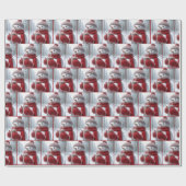 ホットチョコレート雪だるま ラッピングペーパー (フラット)