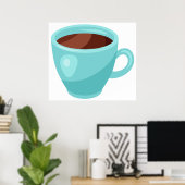 ホットチョコレート飲料 ポスター (ホームオフィス)