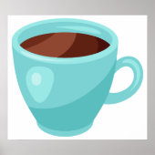 ホットチョコレート飲料 ポスター (正面)