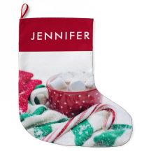 ホットチョコレート&キャンディーケーンかわいい