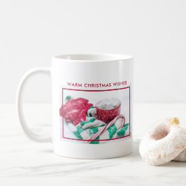 ホットチョコレート&キャンディーケーンクリスマス コーヒーマグカップ