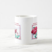 ホットチョコレート&キャンディーケーンクリスマス コーヒーマグカップ (中央)