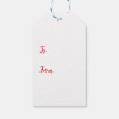 ホットチョコレート&キャンディーケーン等 ギフトタグ (裏面)