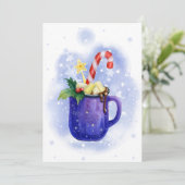 ホットチョコレート&キャンディーケーン等 シーズンカード (スタンド正面)