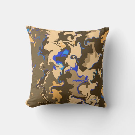 ホットチョコレート クッション (正面)