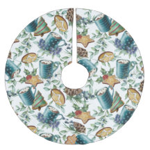 ホットチョコレート、クリスマスクッキー、グリーンリー