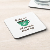 ホットチョコレート コースター (左側)