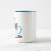 ホットチョコレート ツートーンマグカップ (中央)