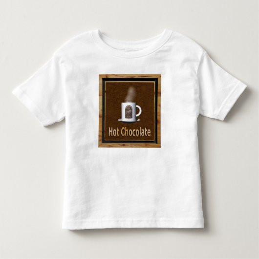 ホットチョコレート トドラーTシャツ (正面)