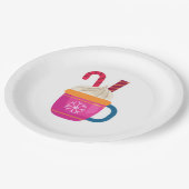 ホットチョコレート ペーパープレート (アングル)