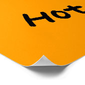 ホットチョコレート ポスター (角)