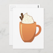 ホットチョコレート ポストカード (正面/裏面)