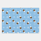 ホットチョコレート ラッピングペーパーシート (正面3)