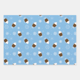 ホットチョコレート ラッピングペーパーシート