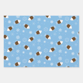 ホットチョコレート ラッピングペーパーシート