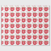 ホットチョコレート ラッピングペーパー (フラット)