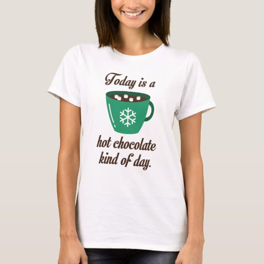 ホットチョコレート Tシャツ (正面)