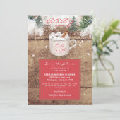 ホットチョコ素朴ベビー外は冷たい 招待状 (スタンド正面)