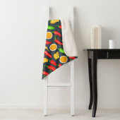 ホットチリピーパーパターン シェルパブランケット (インサイチュ)