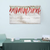 ホットチリペッパー縁ど 横断幕 (トレードショー)