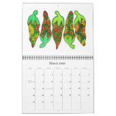 ホットチリペッパー!カレンダー カレンダー (3月 2026)