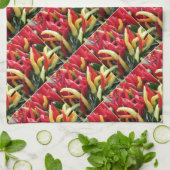 ホットチリペッパー キッチンタオル (折り畳み)