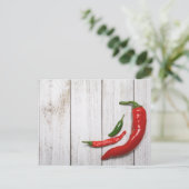 ホットチリペッパー ポストカード (スタンド正面)