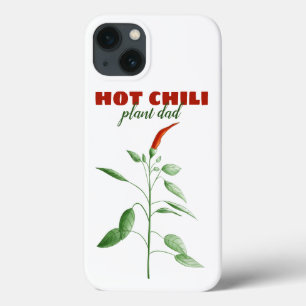 ホットチリ植物パパスパイシーな食べ物の恋人ガーデナー iPhone 13ケース