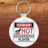 ホットディジェリオ選手 キーホルダー (正面)