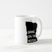 ホットディッシュなミネソタおもしろいコーヒーマグ コーヒーマグカップ (正面右)