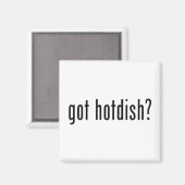 ホットディ得ッシュ？ マグネット (正面/裏面)