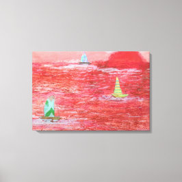 ホットデイセーリング キャンバスプリント